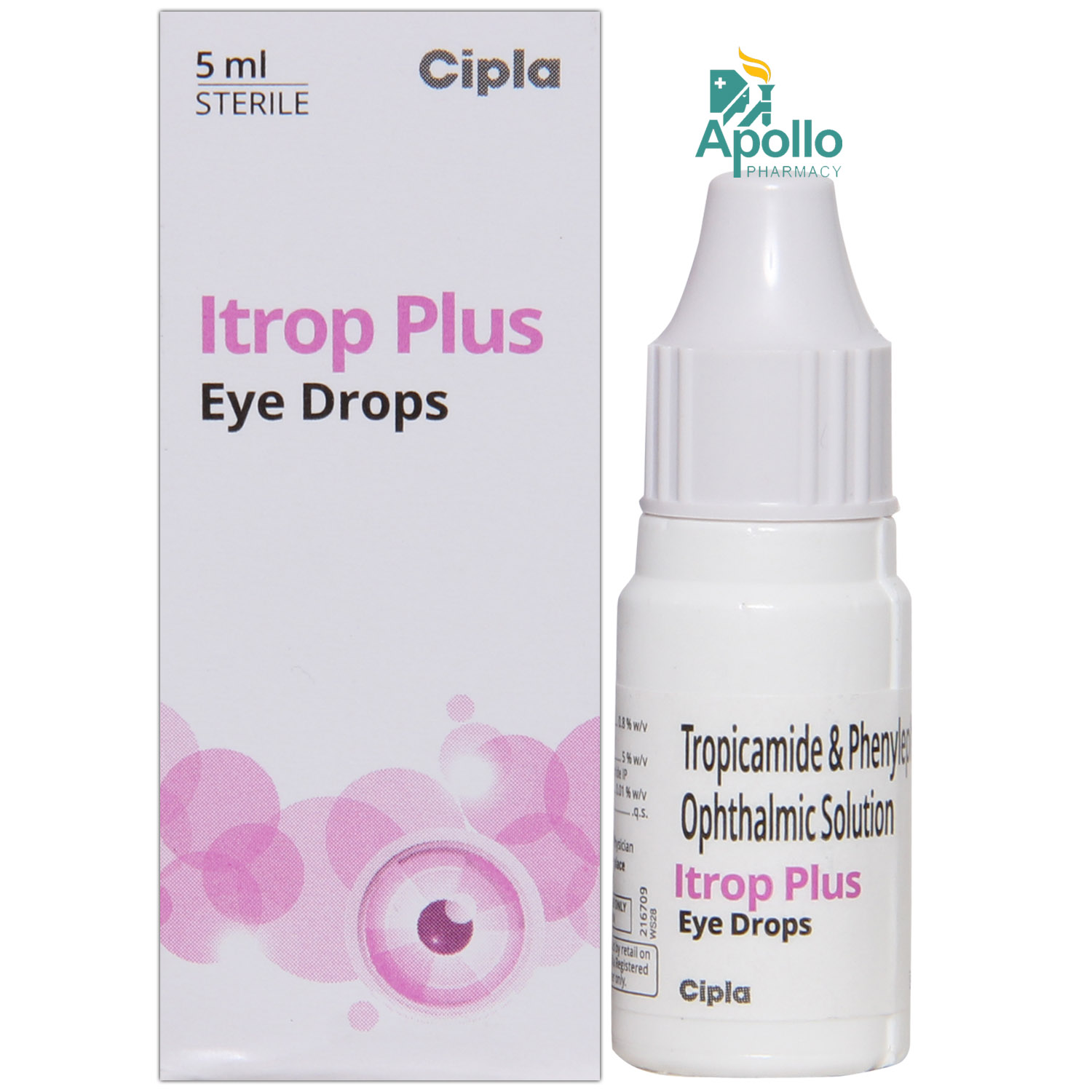 Itrop Plus Eye Drops 5 ml, Pack of 1 Itrop Plus Eye Drops 5 ml, Pack of 1