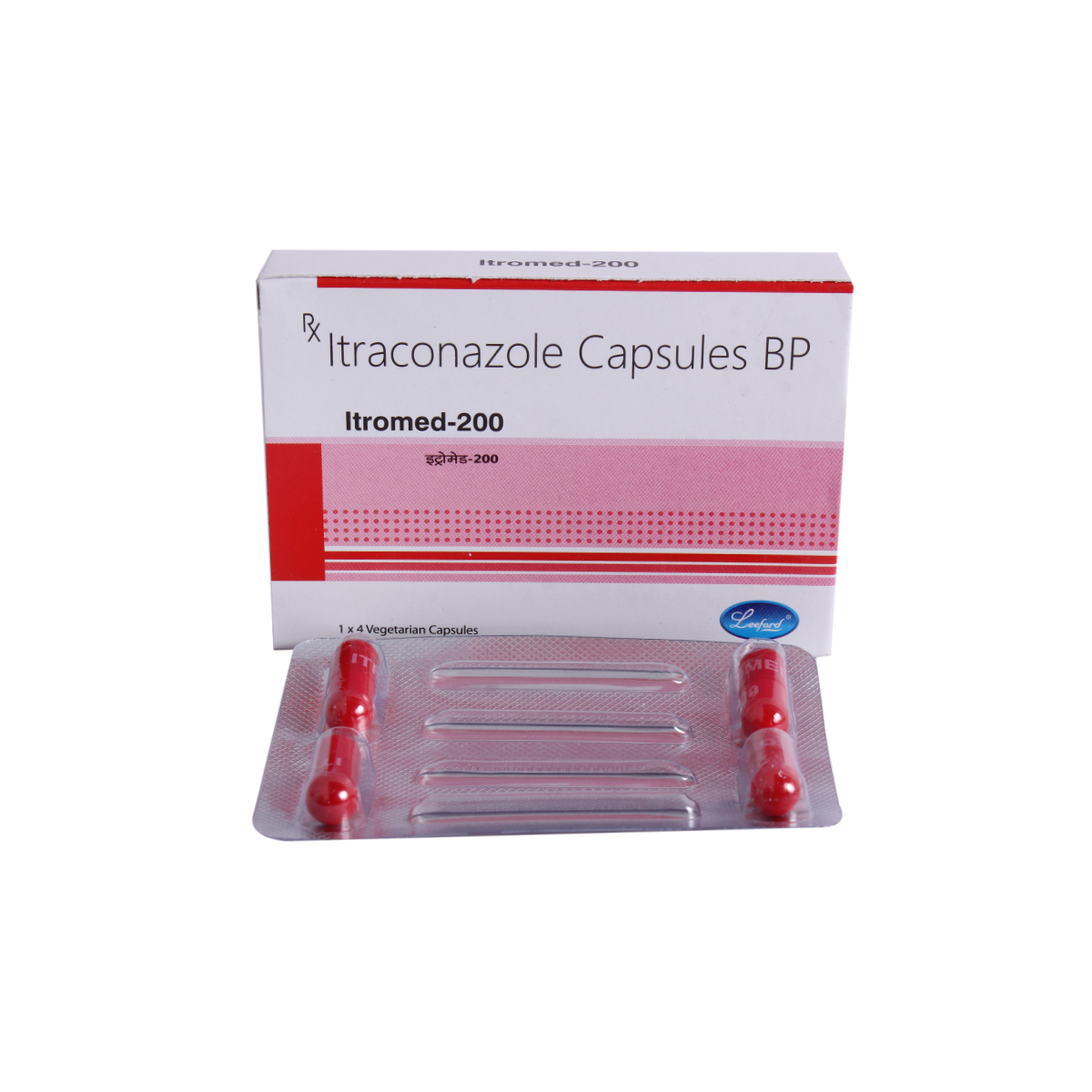 Itromed-200 Capsule 4's, Pack of 4 CapsuleS Itromed-200 Capsule 4's, Pack of 4 CapsuleS