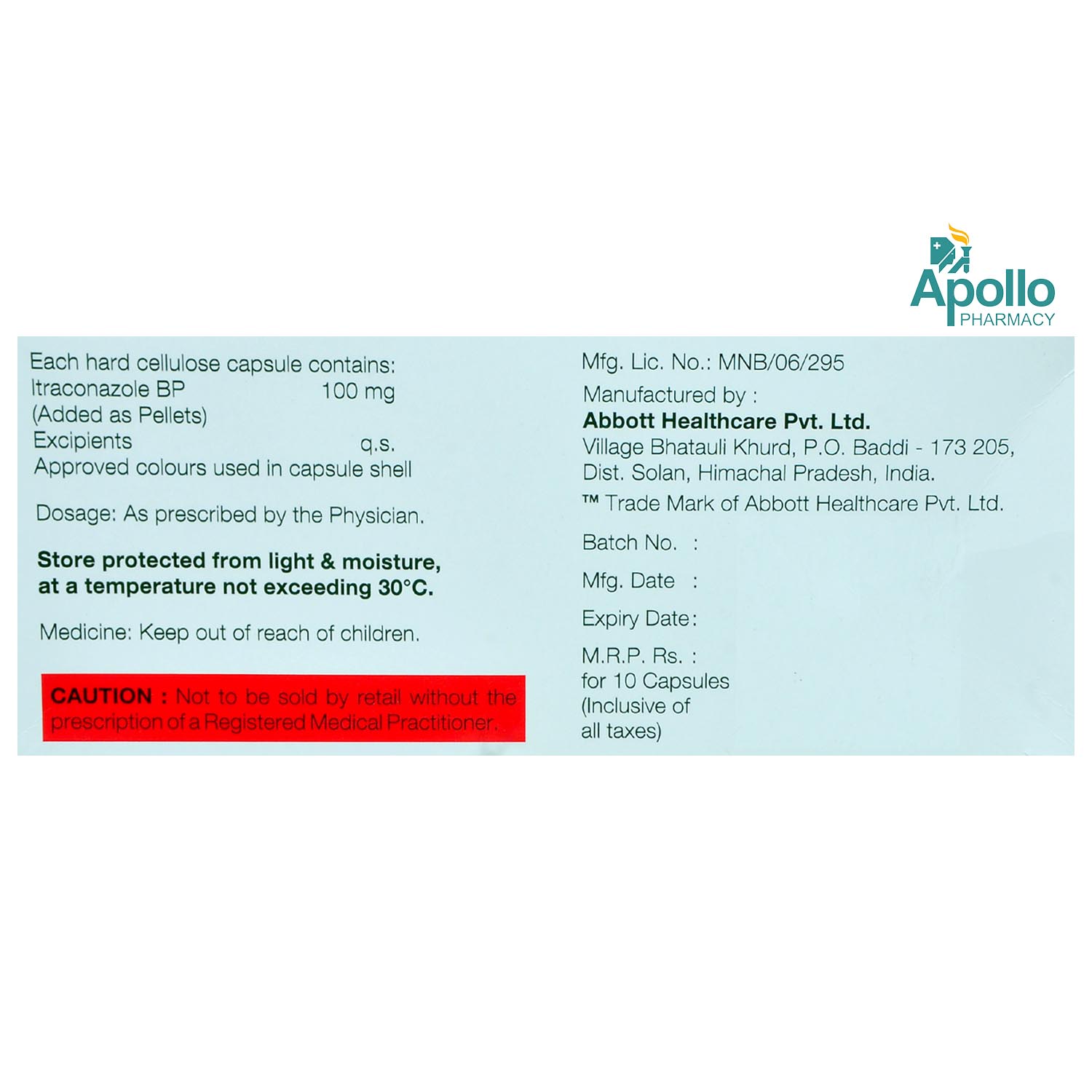 I-Tyza Capsule 10's, Pack of 10 CAPSULES I-Tyza Capsule 10's, Pack of 10 CAPSULES