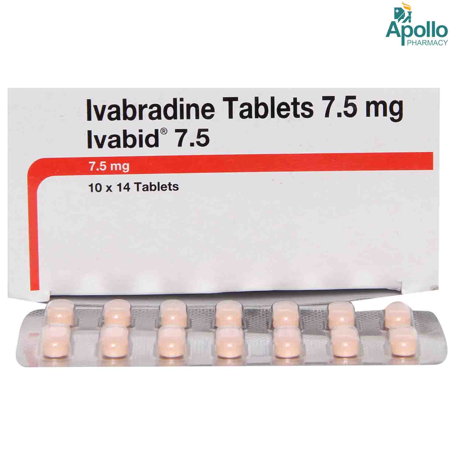 Ivabid 7.5 Tablet 14's, Pack of 14 TabletS Ivabid 7.5 Tablet 14's, Pack of 14 TabletS