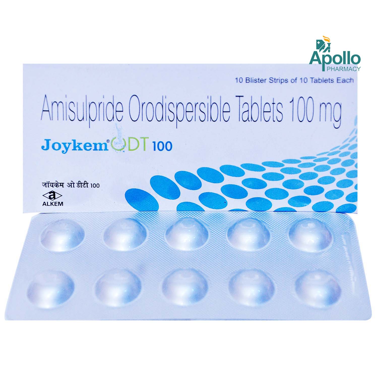 Joykem ODT 100 Tablet 10's, Pack of 10 TABLETS Joykem ODT 100 Tablet 10's, Pack of 10 TABLETS