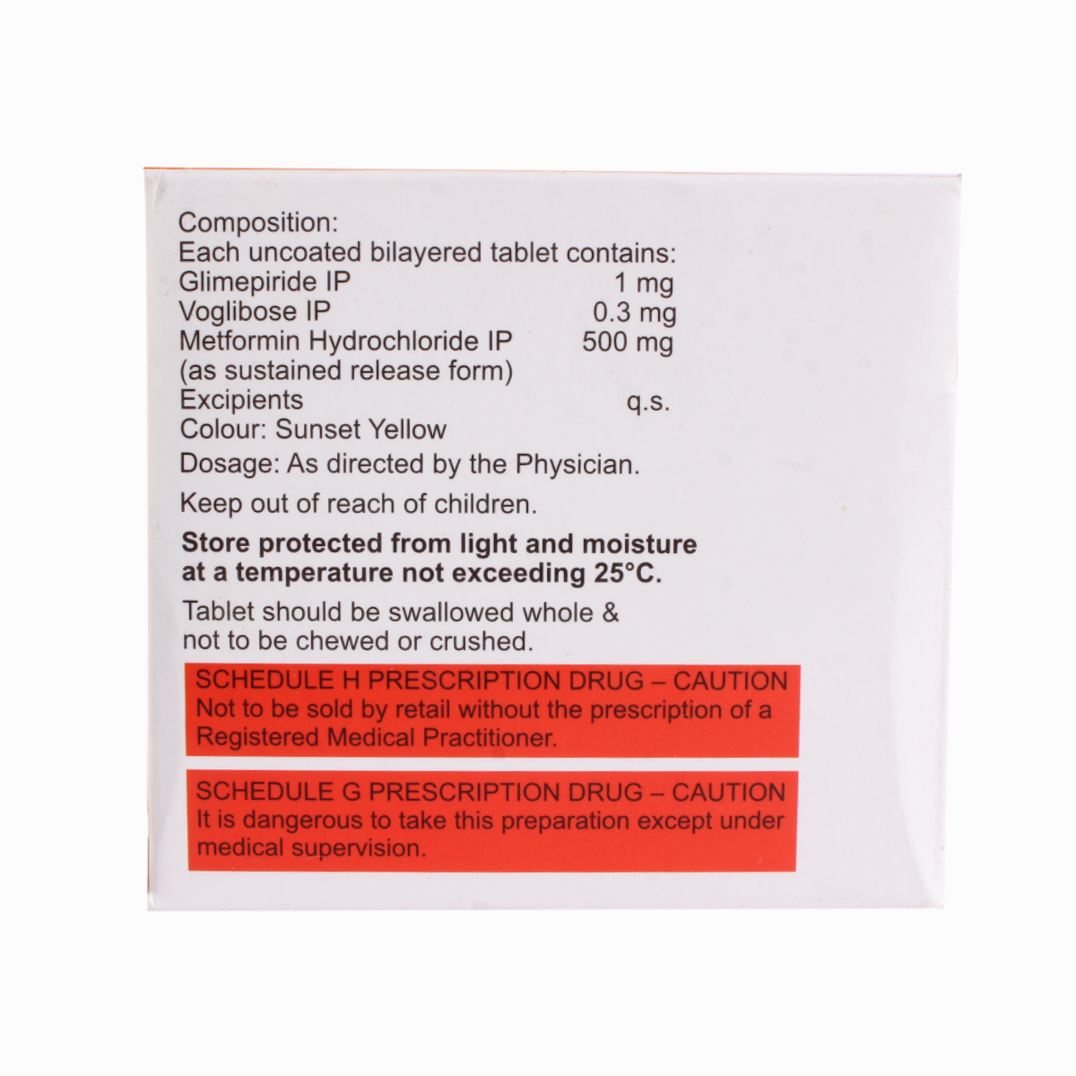 Jubiglim MV1 Plus Tablet 10's, Pack of 10 TABLETS Jubiglim MV1 Plus Tablet 10's, Pack of 10 TABLETS