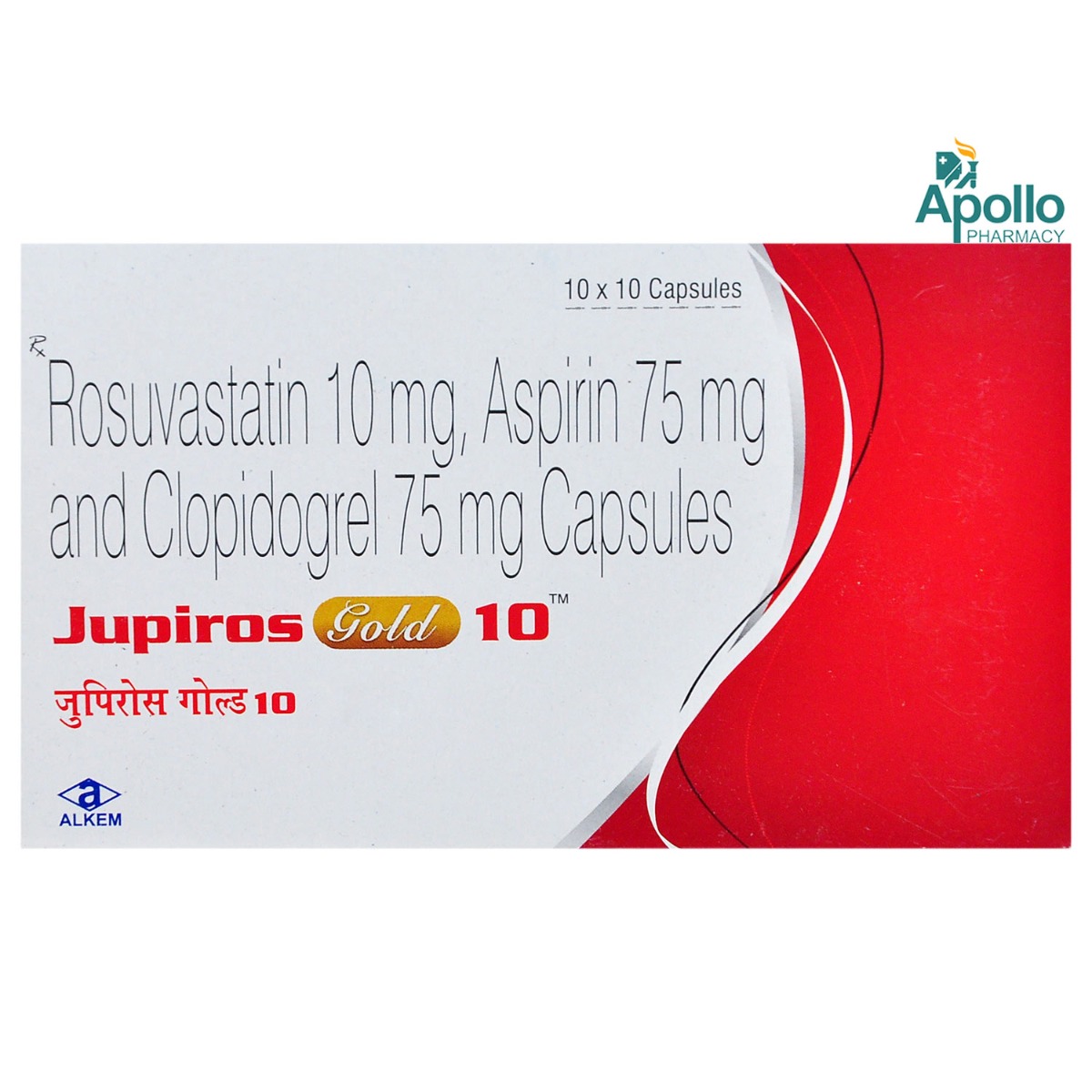 Jupiros Gold 10 Capsule 10's, Pack of 10 CAPSULES Jupiros Gold 10 Capsule 10's, Pack of 10 CAPSULES