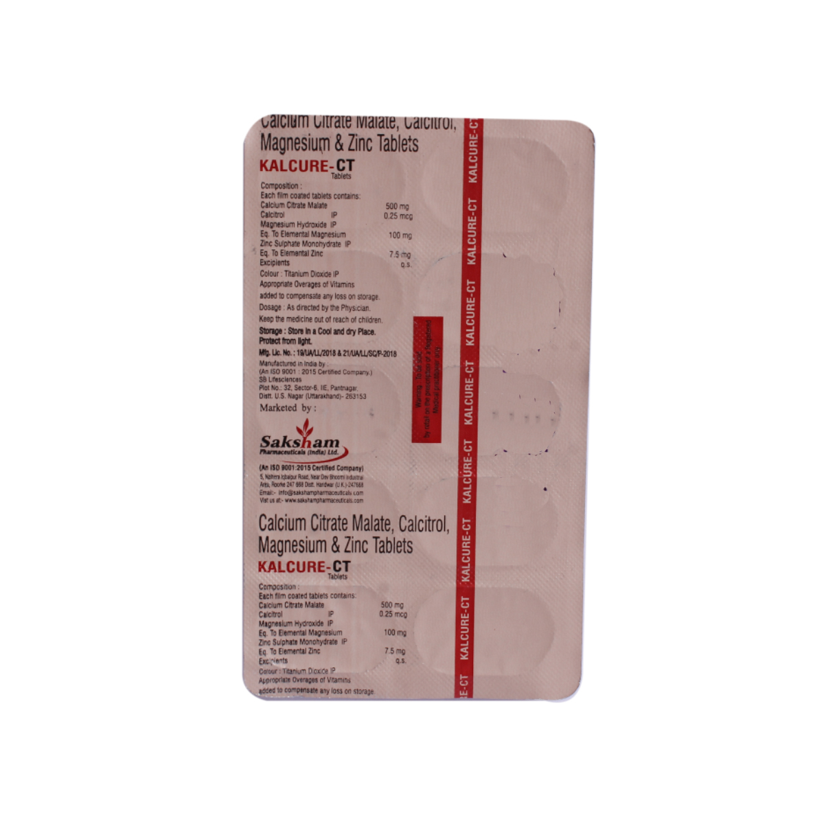 Kalcure-CT Tablet 10's, Pack of 10 TABLETS Kalcure-CT Tablet 10's, Pack of 10 TABLETS