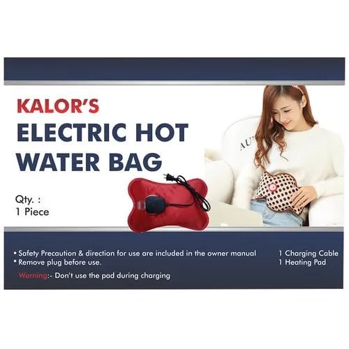 Kalor's Rechargeable Electric Hot Water Bag KL101, 1 Count, Pack of 1 Kalor's Rechargeable Electric Hot Water Bag KL101, 1 Count, Pack of 1