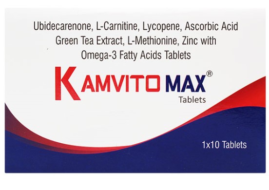 Buy Kamvito Max Tablet 10's Online