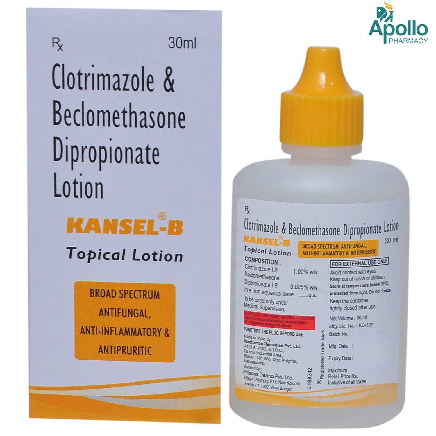 Kansel-B Lotion 30 ml, Pack of 1 Lotion Kansel-B Lotion 30 ml, Pack of 1 Lotion