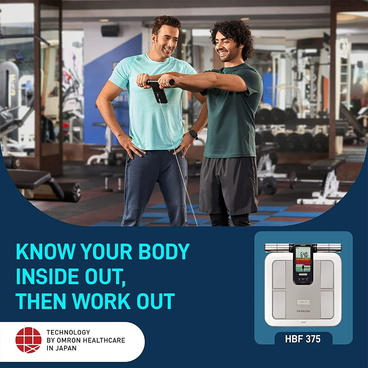 Omron Karada Scan Body Composition Monitor HBF-375, 1 Count, Pack of 1 Omron Karada Scan Body Composition Monitor HBF-375, 1 Count, Pack of 1