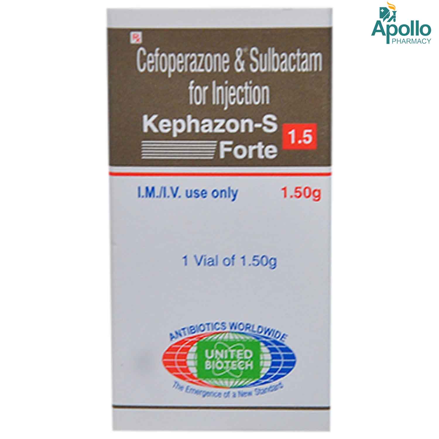 Buy KEPHAZONS FORTE INJECTION 1.50GM Online