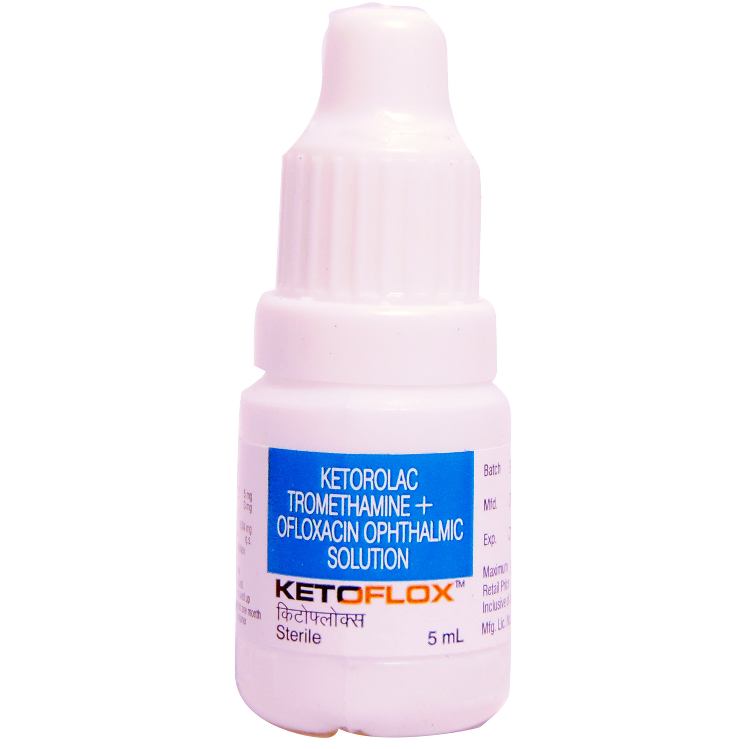 Ketoflox Opthalmic Solution 5 ml, Pack of 1 EYE DROPS Ketoflox Opthalmic Solution 5 ml, Pack of 1 EYE DROPS
