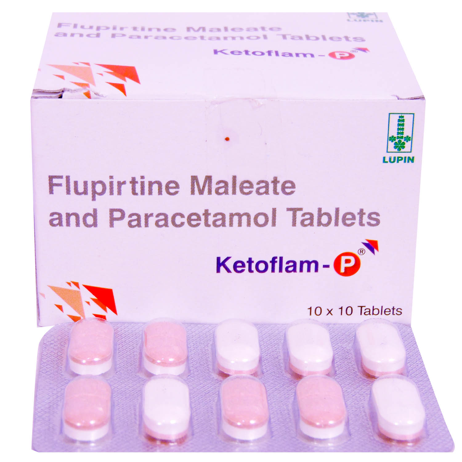 Ketoflam P Tablet 10's, Pack of 10 Ketoflam P Tablet 10's, Pack of 10