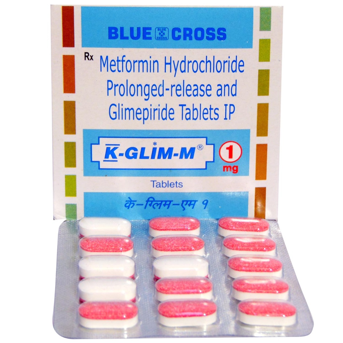K-Glim-M 1 mg Tablet 10's, Pack of 10 TABLETS K-Glim-M 1 mg Tablet 10's, Pack of 10 TABLETS