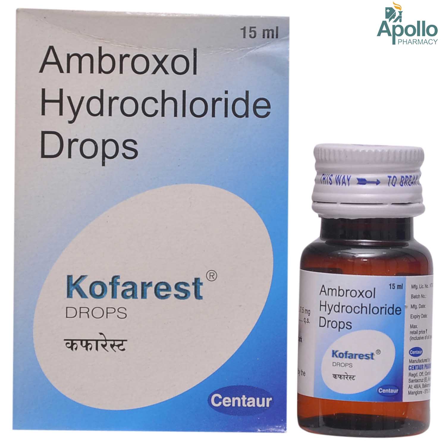 Kofarest Drops 15 ml, Pack of 1 Drops Kofarest Drops 15 ml, Pack of 1 Drops