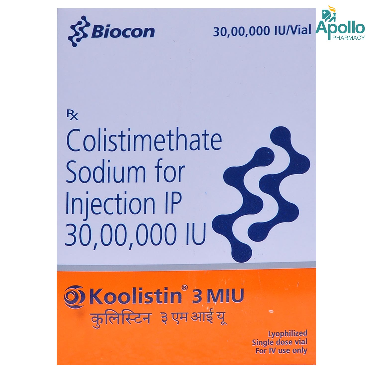 Koolistin 3miu Injection, Pack of 1 Injection Koolistin 3miu Injection, Pack of 1 Injection