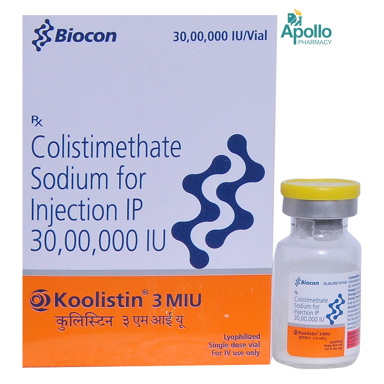 Koolistin 3miu Injection, Pack of 1 Injection Koolistin 3miu Injection, Pack of 1 Injection