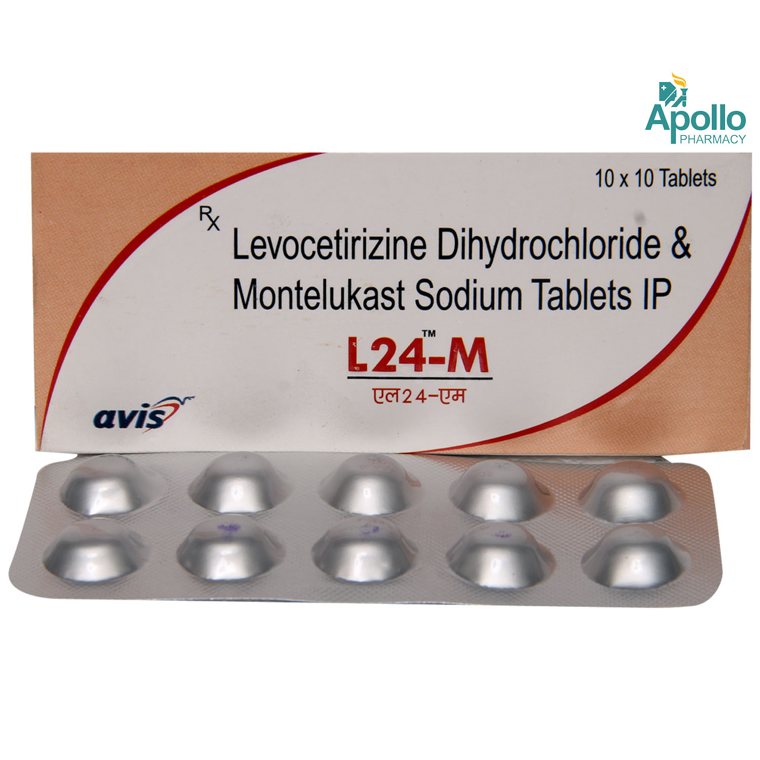 L 24 M Tablet 10's, Pack of 10 TABLETS L 24 M Tablet 10's, Pack of 10 TABLETS