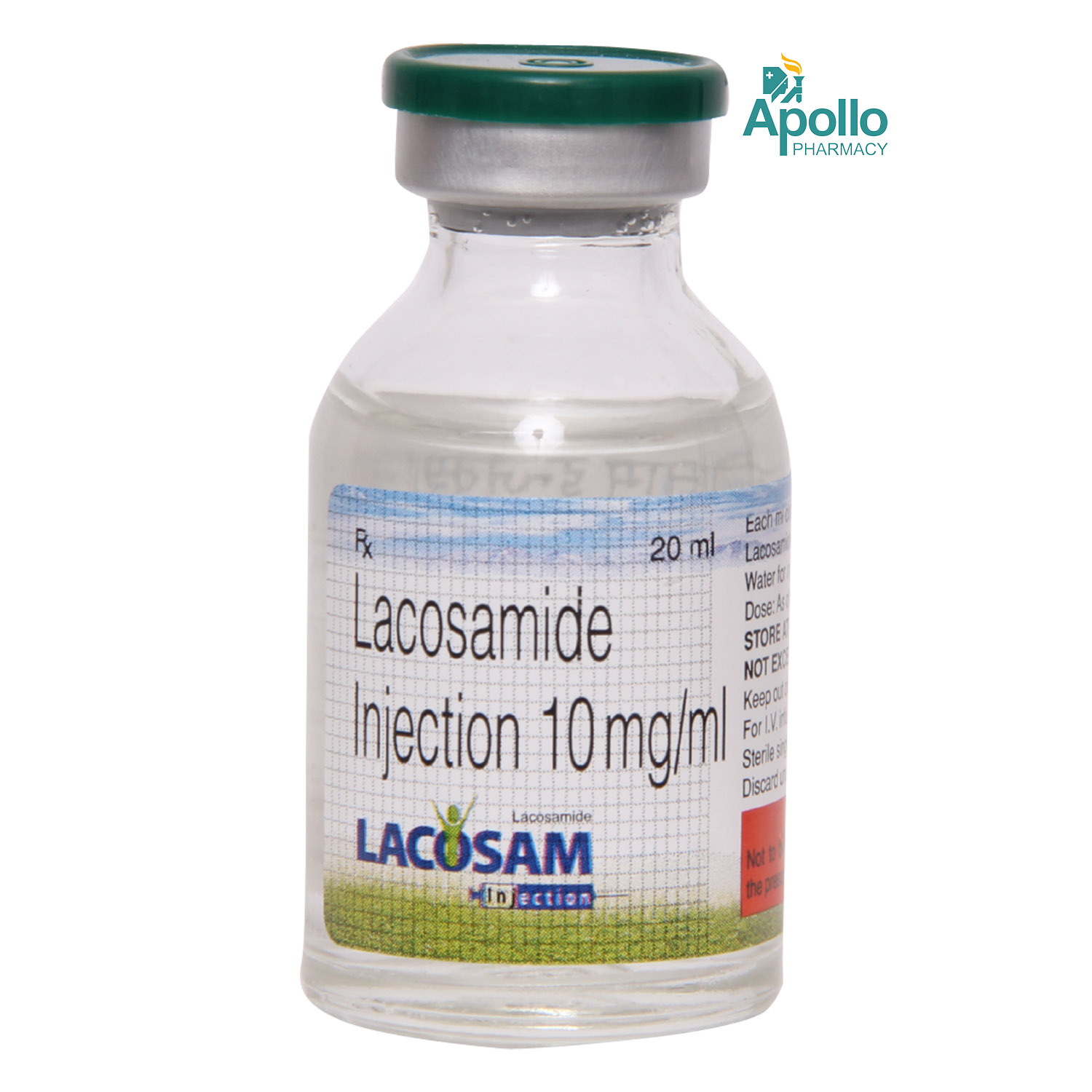 Lacosam Injection 20 ml, Pack of 1 INJECTION Lacosam Injection 20 ml, Pack of 1 INJECTION