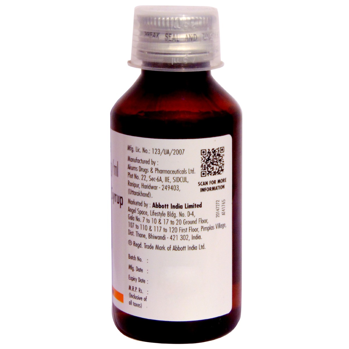 Lacoxa 15 mg Lychee Flavour Syrup 100 ml, Pack of 1 Syrup Lacoxa 15 mg Lychee Flavour Syrup 100 ml, Pack of 1 Syrup