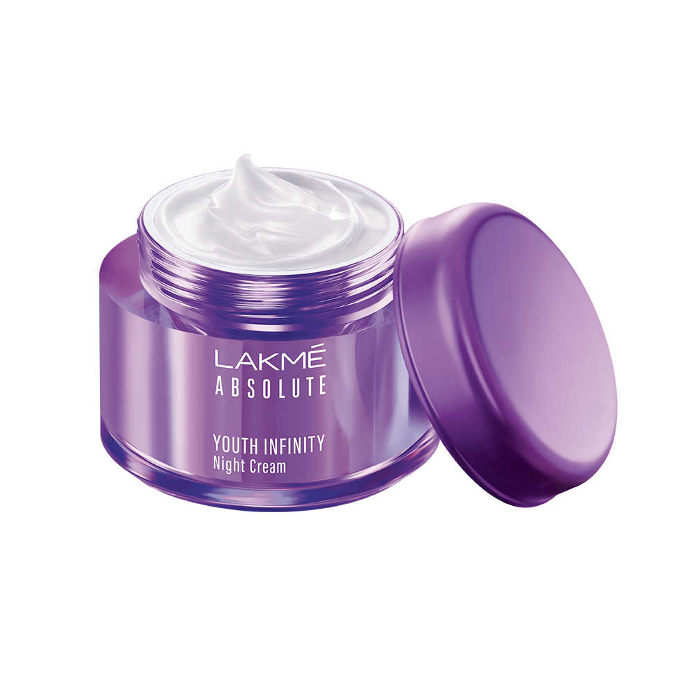 Lakme Youth Infinity Night Creme 50 gm | Pro-Retinol C Complex | Improves Skin Firmness | Gives Youthful & Firmer Skin | For All Skin Type, Pack of 1 Lakme Youth Infinity Night Creme 50 gm | Pro-Retinol C Complex | Improves Skin Firmness | Gives Youthful & Firmer Skin | For All Skin Type, Pack of 1
