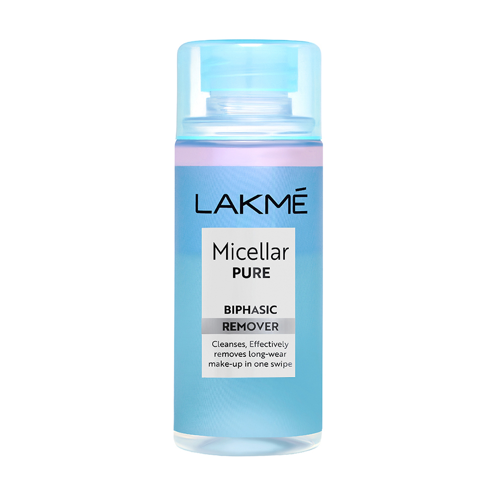 Lakme Micellar Pure Biphasic Makeup Remover, 100 ml, Pack of 1 Lakme Micellar Pure Biphasic Makeup Remover, 100 ml, Pack of 1