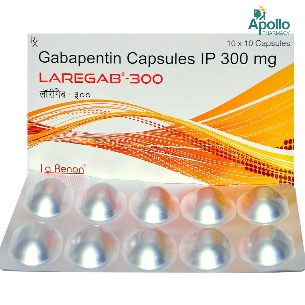 Laregab-300 Capsule 10's, Pack of 10 CAPSULES Laregab-300 Capsule 10's, Pack of 10 CAPSULES