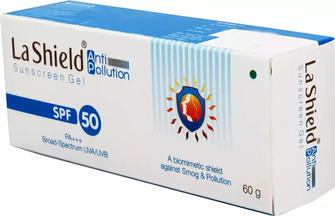 La Shield SPF 50 PA+++ Sunscreen Gel, 60 gm, Pack of 1 La Shield SPF 50 PA+++ Sunscreen Gel, 60 gm, Pack of 1