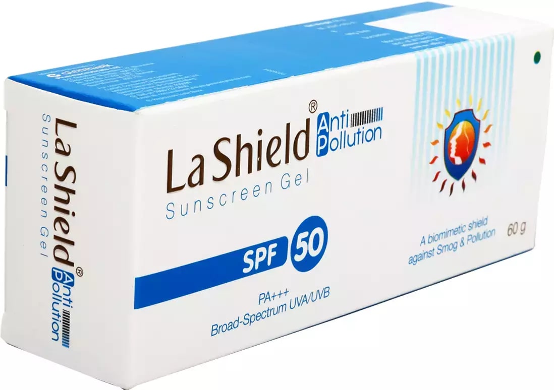 La Shield SPF 50 PA+++ Sunscreen Gel, 60 gm, Pack of 1 La Shield SPF 50 PA+++ Sunscreen Gel, 60 gm, Pack of 1