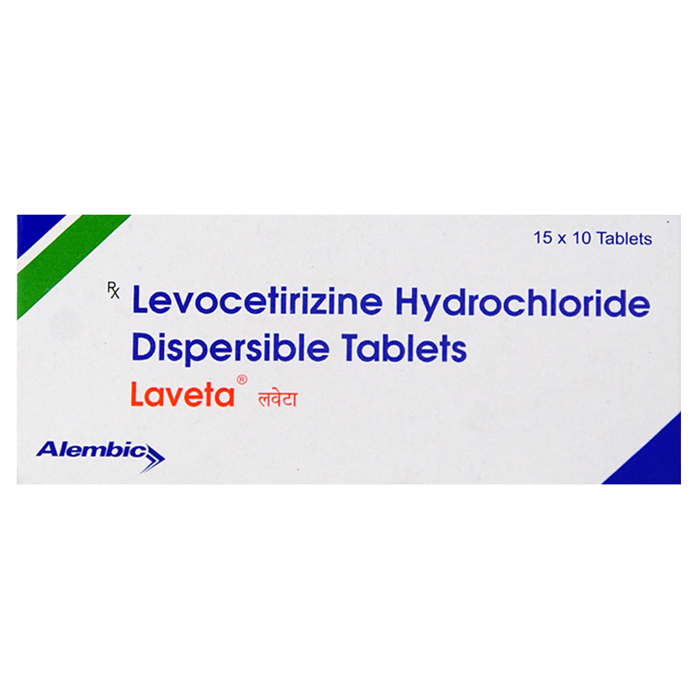 Laveta Tablet 10's, Pack of 10 TABLETS Laveta Tablet 10's, Pack of 10 TABLETS