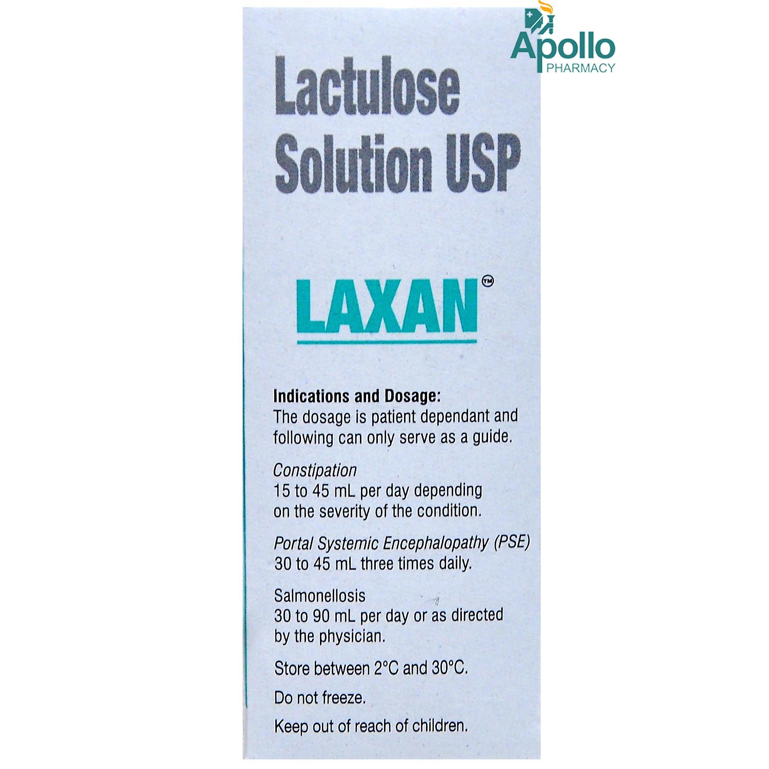 Laxan Oral Solution 100 ml, Pack of 1 Oral Solution Laxan Oral Solution 100 ml, Pack of 1 Oral Solution