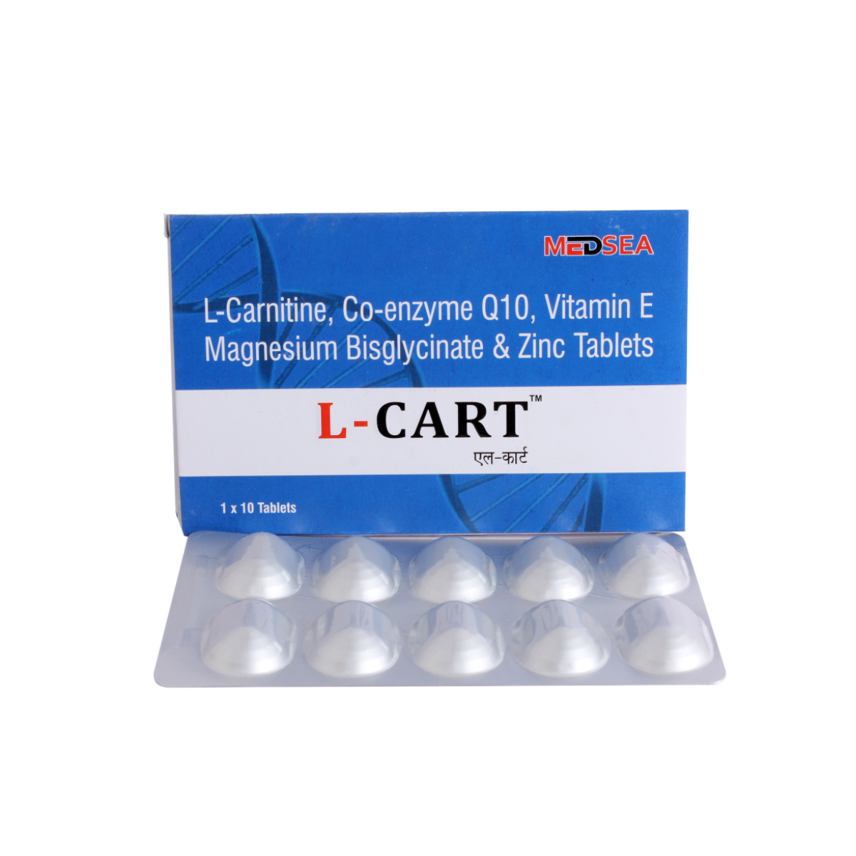 L-Cart Tablet 10's, Pack of 10 TabletS L-Cart Tablet 10's, Pack of 10 TabletS