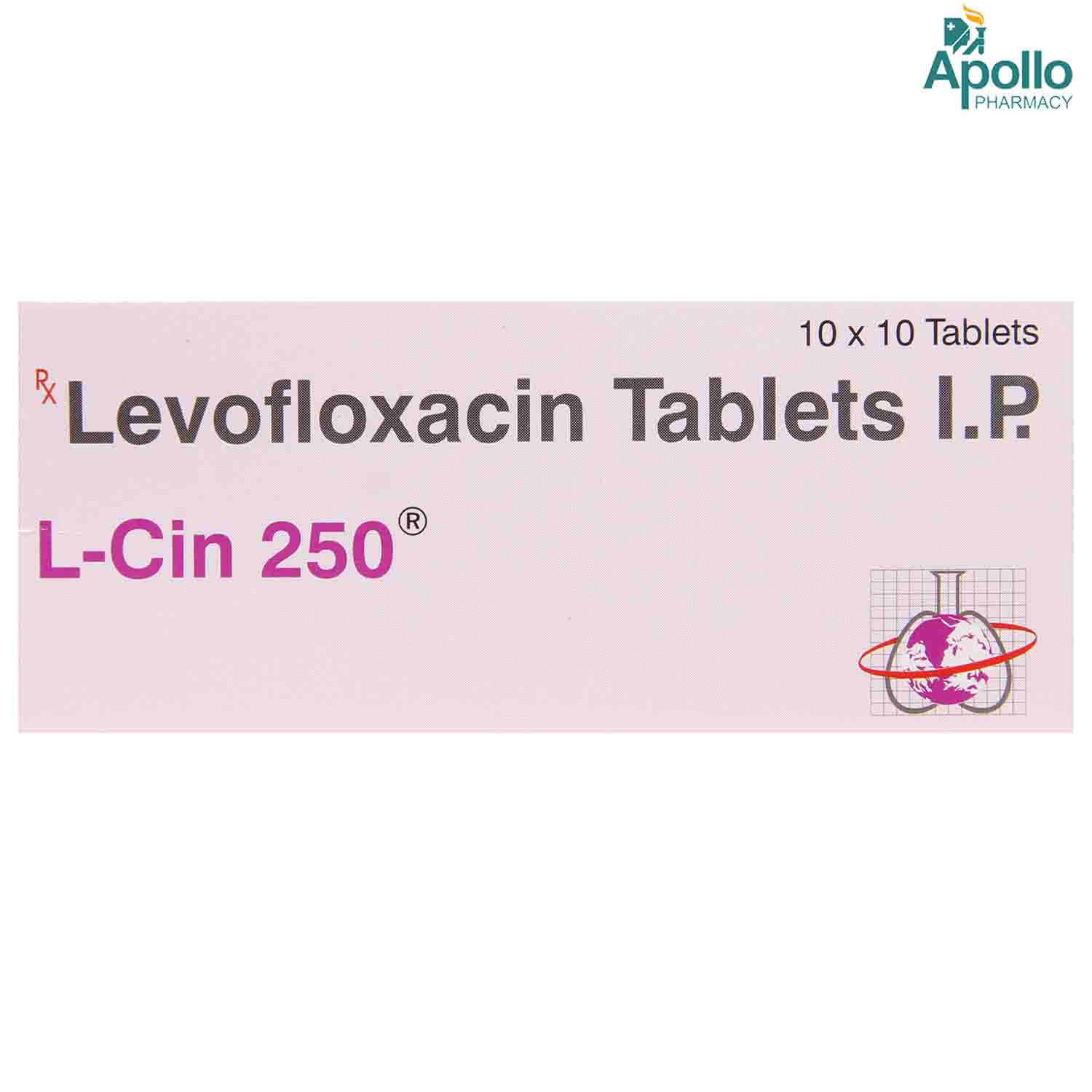 L-Cin 250 Tablet 10's, Pack of 10 TABLETS L-Cin 250 Tablet 10's, Pack of 10 TABLETS