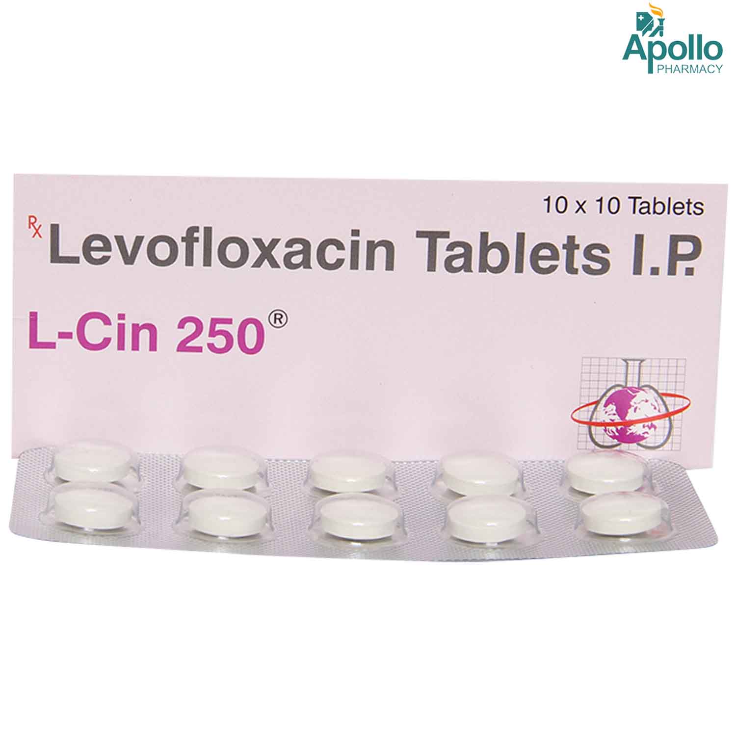 L-Cin 250 Tablet 10's, Pack of 10 TABLETS L-Cin 250 Tablet 10's, Pack of 10 TABLETS