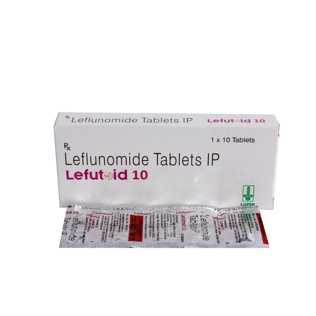 Lefutoid 10 Tablet 10's, Pack of 10 TABLETS Lefutoid 10 Tablet 10's, Pack of 10 TABLETS