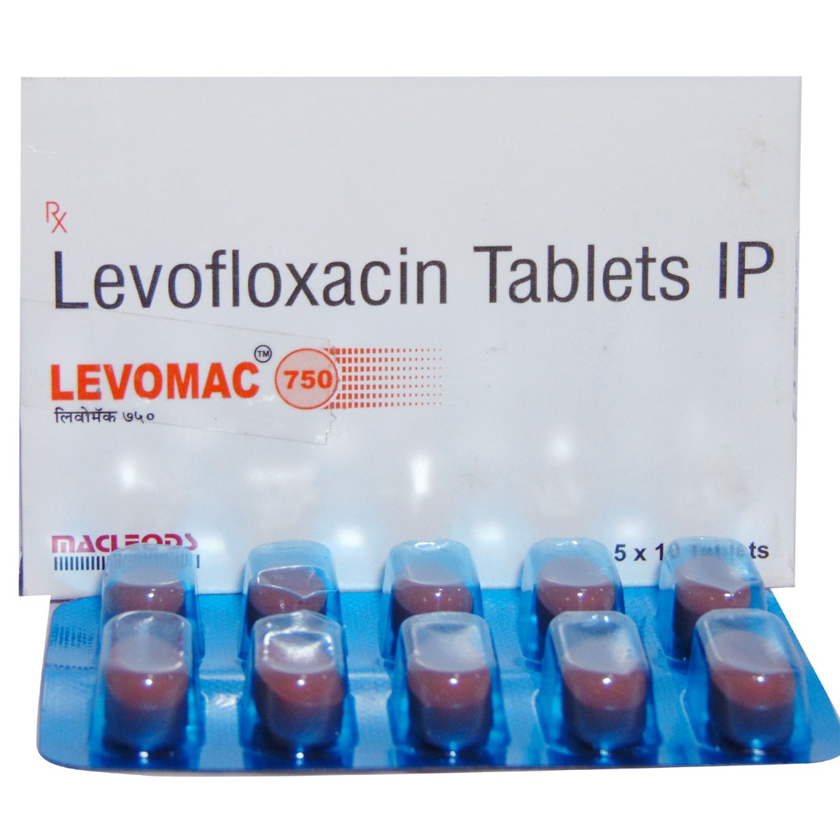 Levomac 750 Tablet 10's, Pack of 10 TABLETS Levomac 750 Tablet 10's, Pack of 10 TABLETS