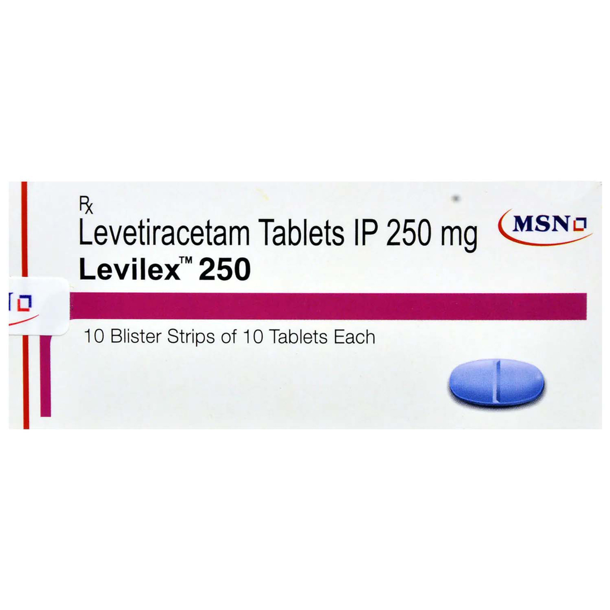 Levilex 250 mg Tablet 10's, Pack of 10 TABLETS Levilex 250 mg Tablet 10's, Pack of 10 TABLETS