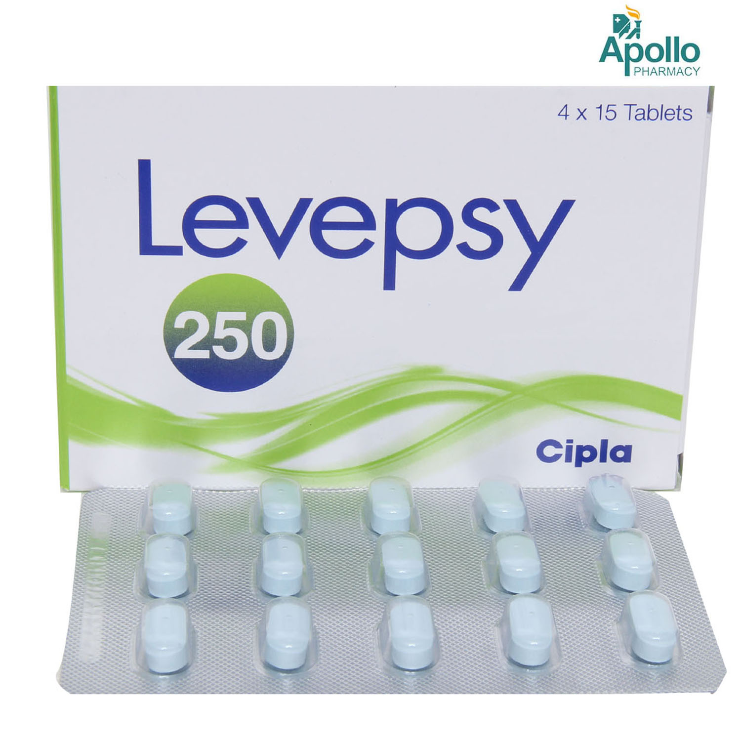 Levepsy 250 Tablet 15's, Pack of 15 TABLETS Levepsy 250 Tablet 15's, Pack of 15 TABLETS