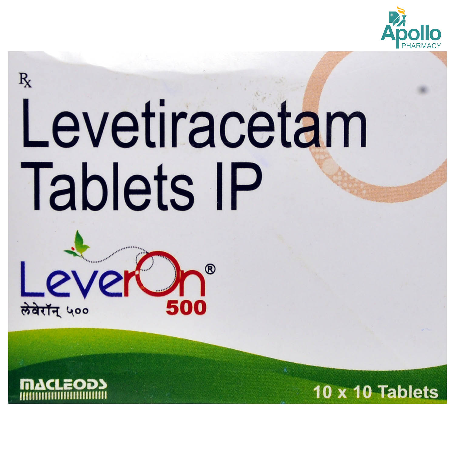 Leveron 500 Tablet 10's, Pack of 10 TabletS Leveron 500 Tablet 10's, Pack of 10 TabletS