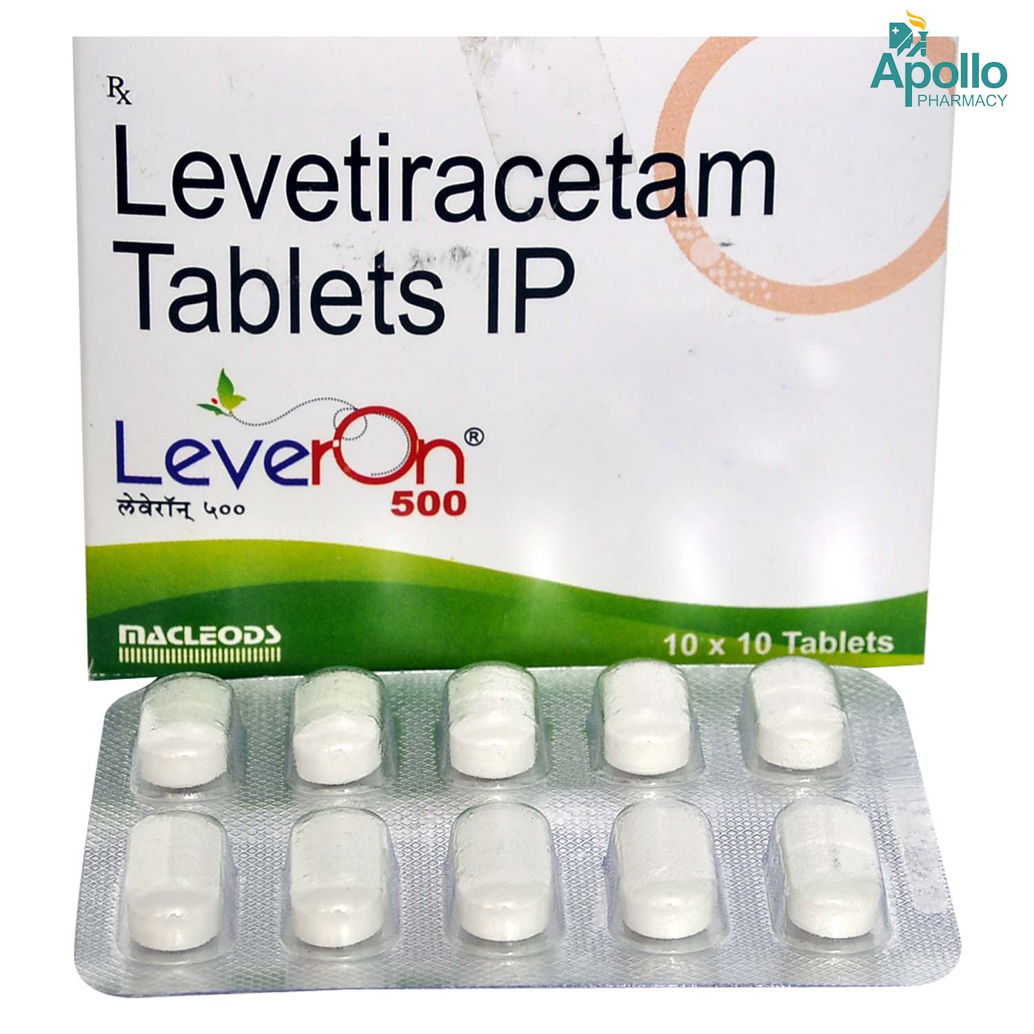 Leveron 500 Tablet 10's, Pack of 10 TabletS Leveron 500 Tablet 10's, Pack of 10 TabletS