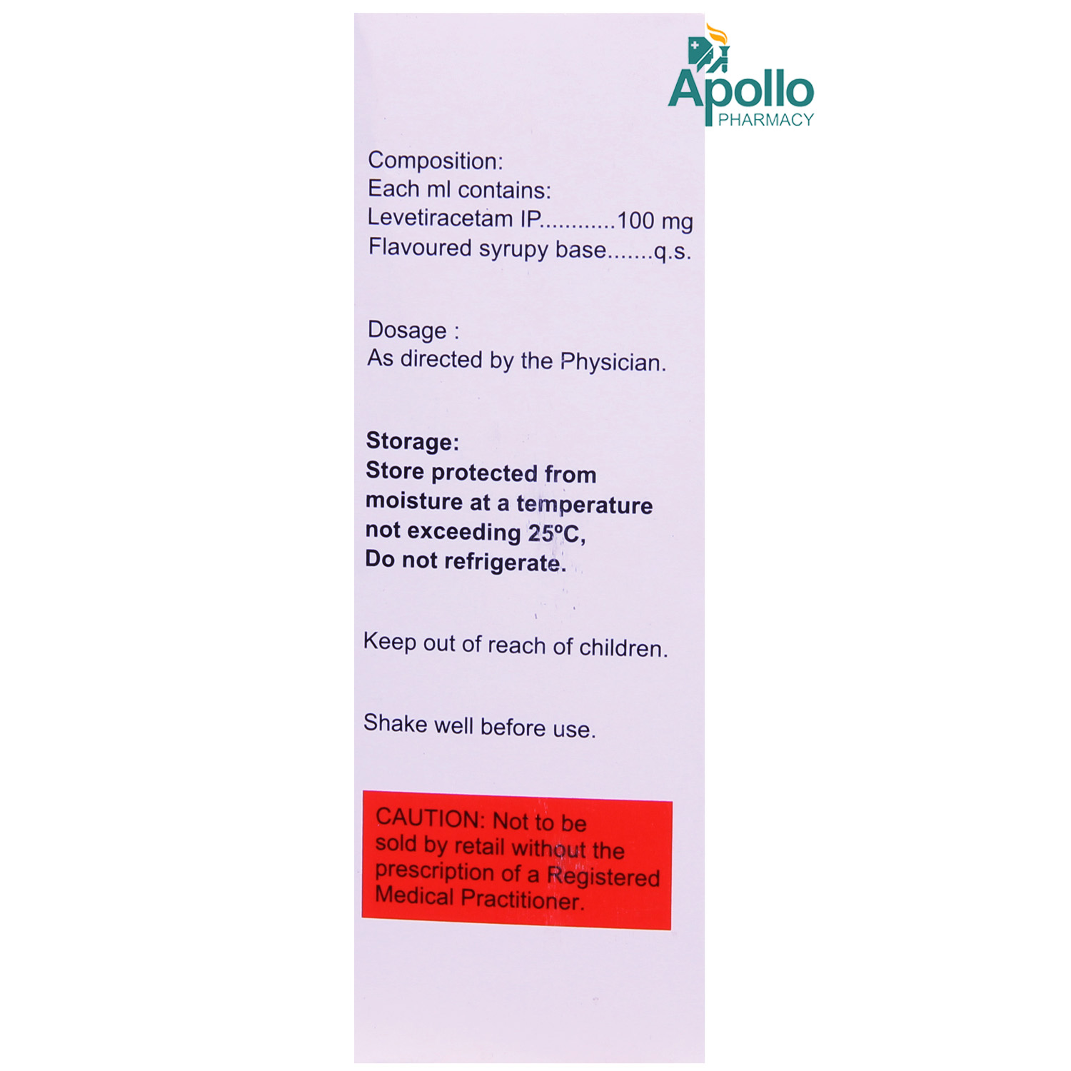 Levenue Solution 100 ml, Pack of 1 SOLUTION Levenue Solution 100 ml, Pack of 1 SOLUTION