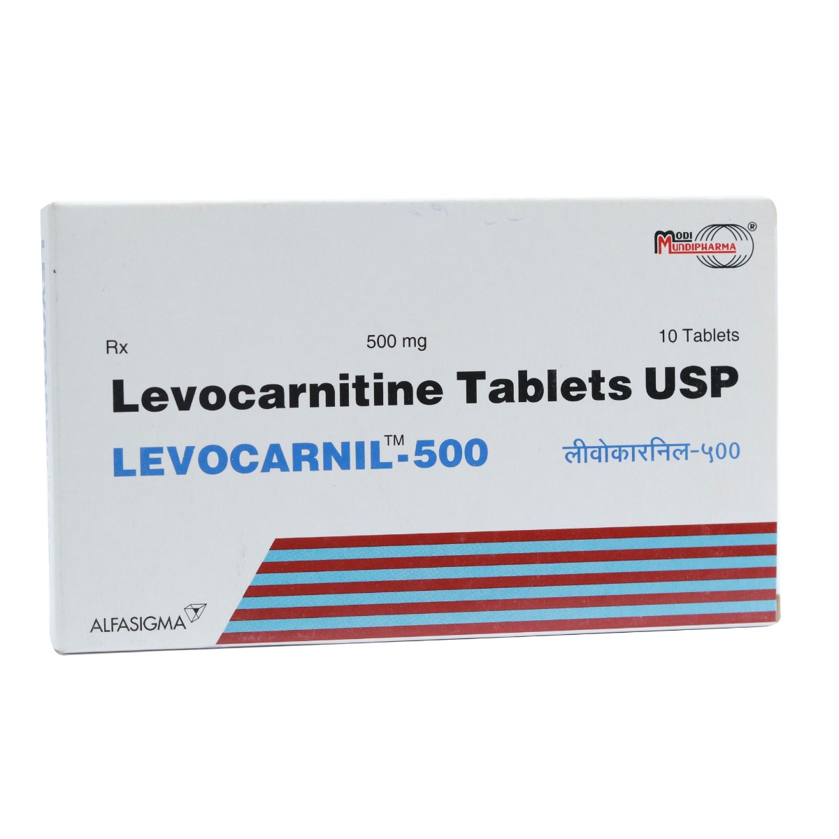 Levocarnil 500 Tablet 10's, Pack of 10 TabletS Levocarnil 500 Tablet 10's, Pack of 10 TabletS