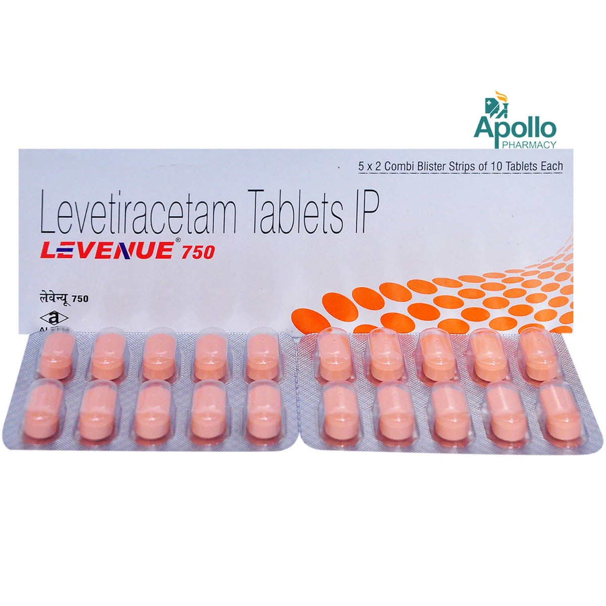 Levenue 750 Tablet 10's, Pack of 10 TABLETS Levenue 750 Tablet 10's, Pack of 10 TABLETS