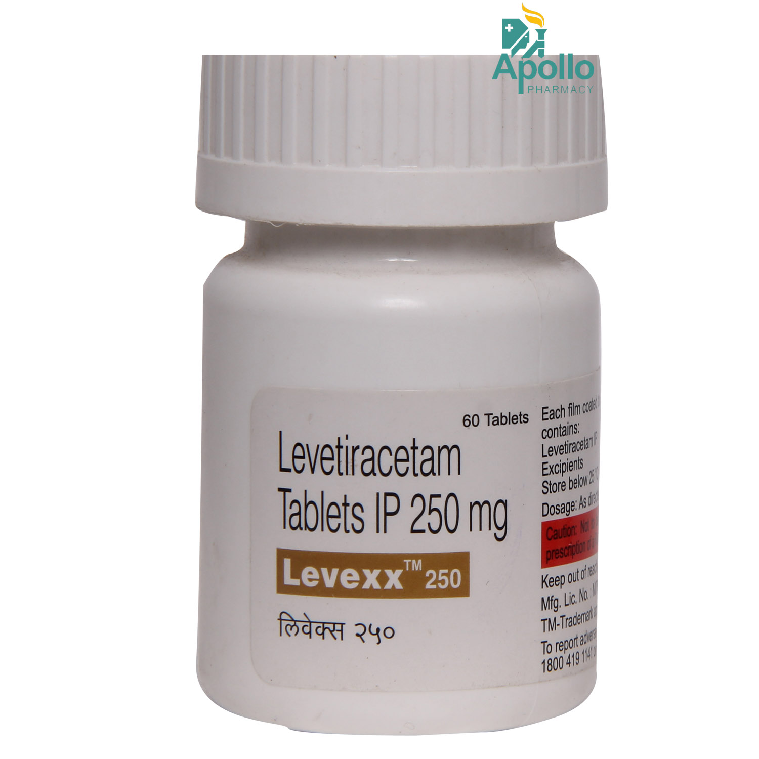 Levexx 250 Tablet 60's, Pack of 1 Tablet Levexx 250 Tablet 60's, Pack of 1 Tablet
