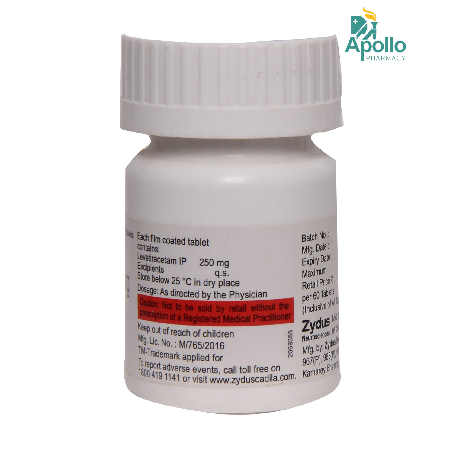 Levexx 250 Tablet 60's, Pack of 1 Tablet Levexx 250 Tablet 60's, Pack of 1 Tablet