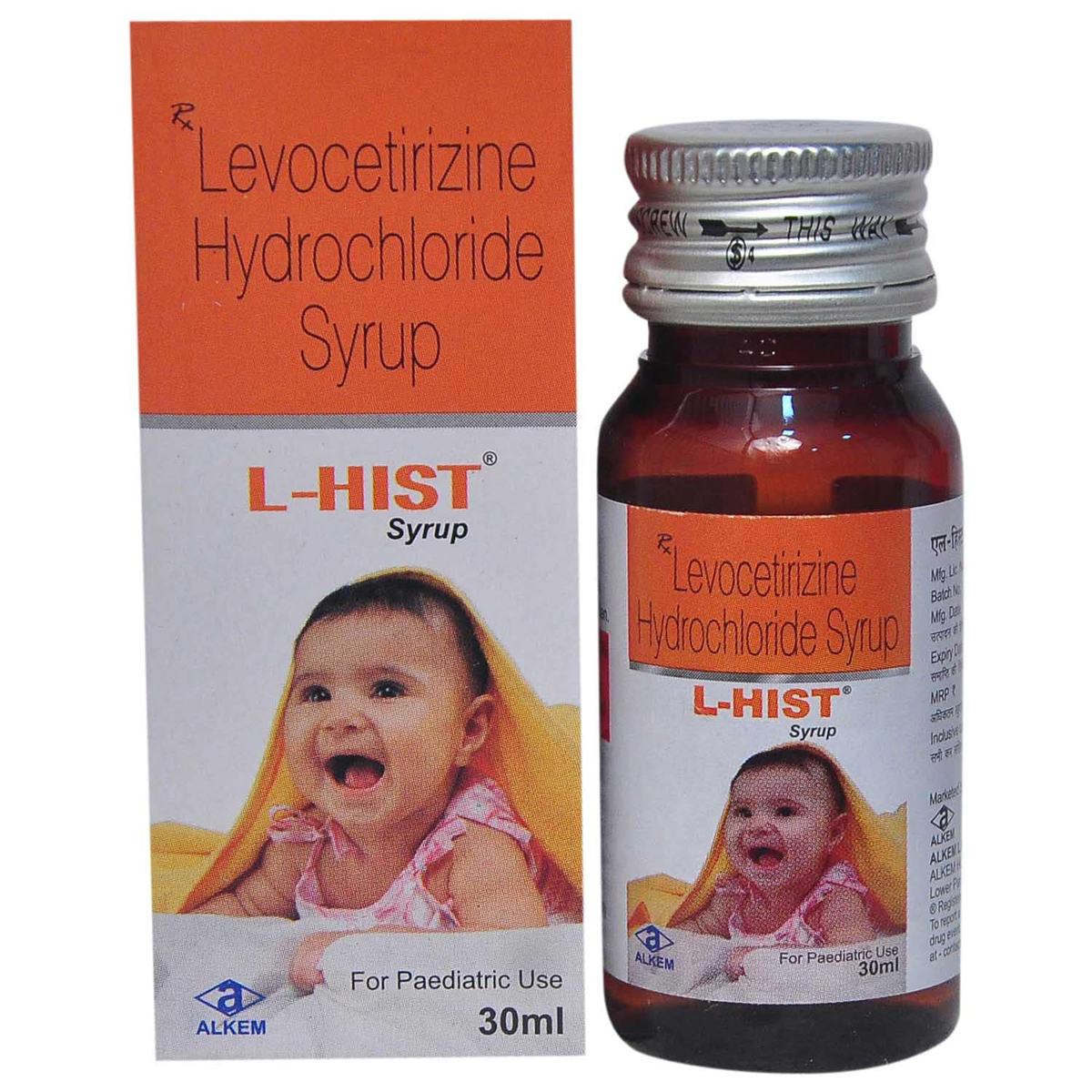 L-Hist Syrup 30 ml, Pack of 1 Syrup L-Hist Syrup 30 ml, Pack of 1 Syrup