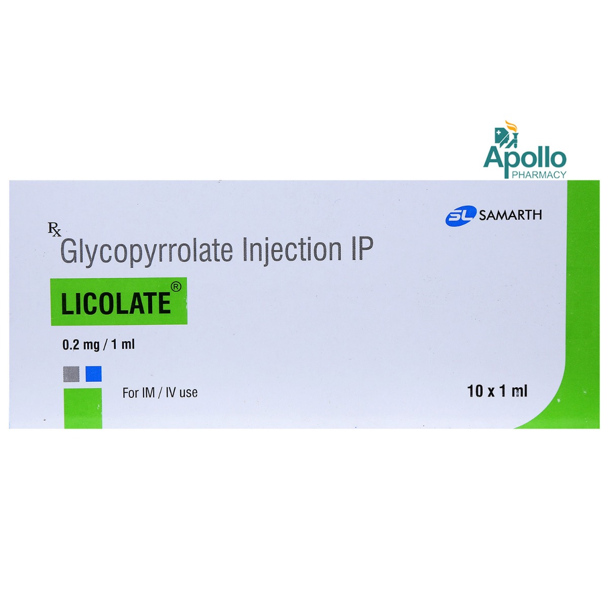LICOLATE INJECTION 1ML, Pack of 1 Injection LICOLATE INJECTION 1ML, Pack of 1 Injection