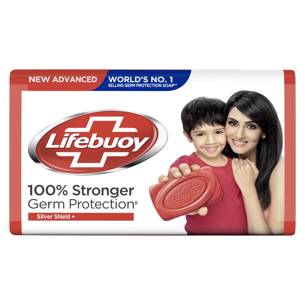 Lifebuoy Shilver Sheild+ Soap, 125 gm (Buy 3, Get 1 Free), Pack of 1 Lifebuoy Shilver Sheild+ Soap, 125 gm (Buy 3, Get 1 Free), Pack of 1