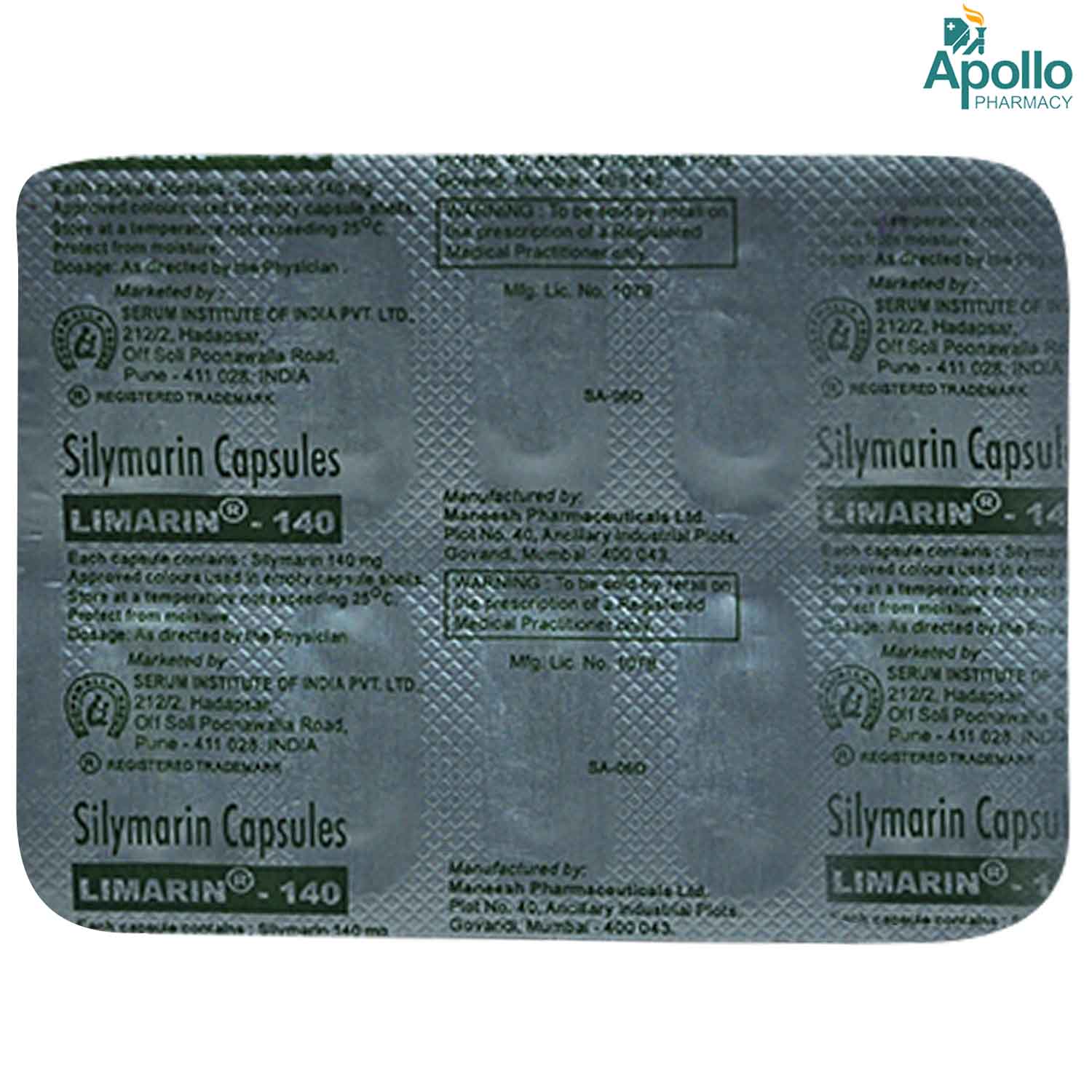 Limarin 140 Capsule 10's, Pack of 10 CapsuleS Limarin 140 Capsule 10's, Pack of 10 CapsuleS