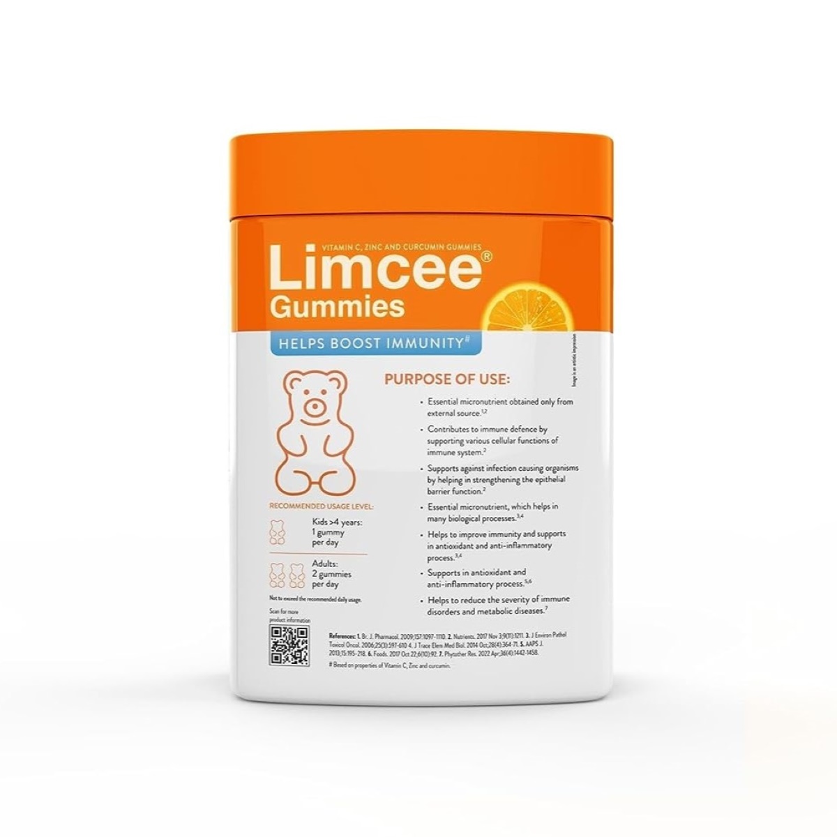 Limcee Orange Flavour Gummies 30's, Pack of 1 Limcee Orange Flavour Gummies 30's, Pack of 1