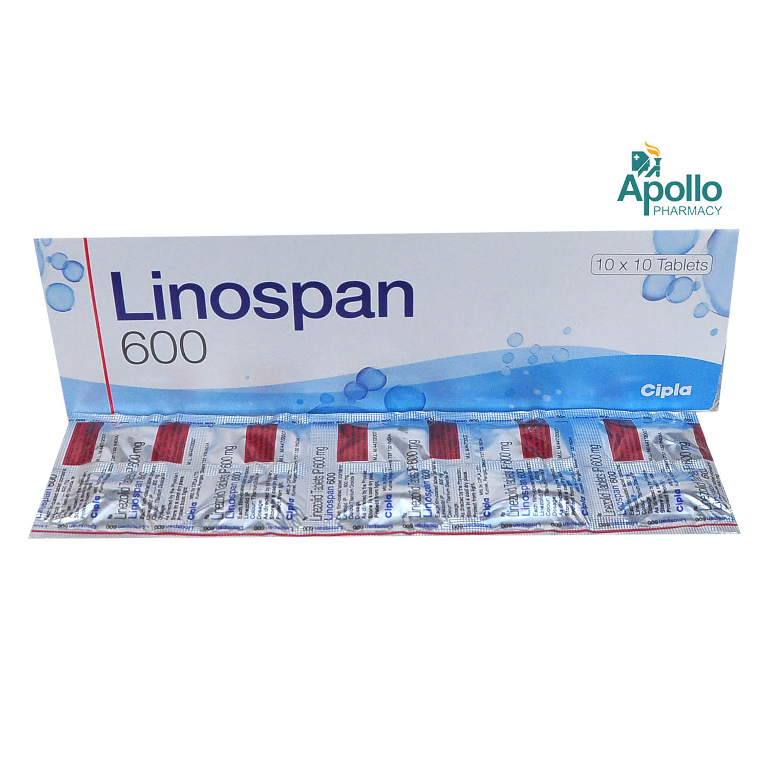 Linospan 600 Tablet 10's, Pack of 10 TABLETS Linospan 600 Tablet 10's, Pack of 10 TABLETS