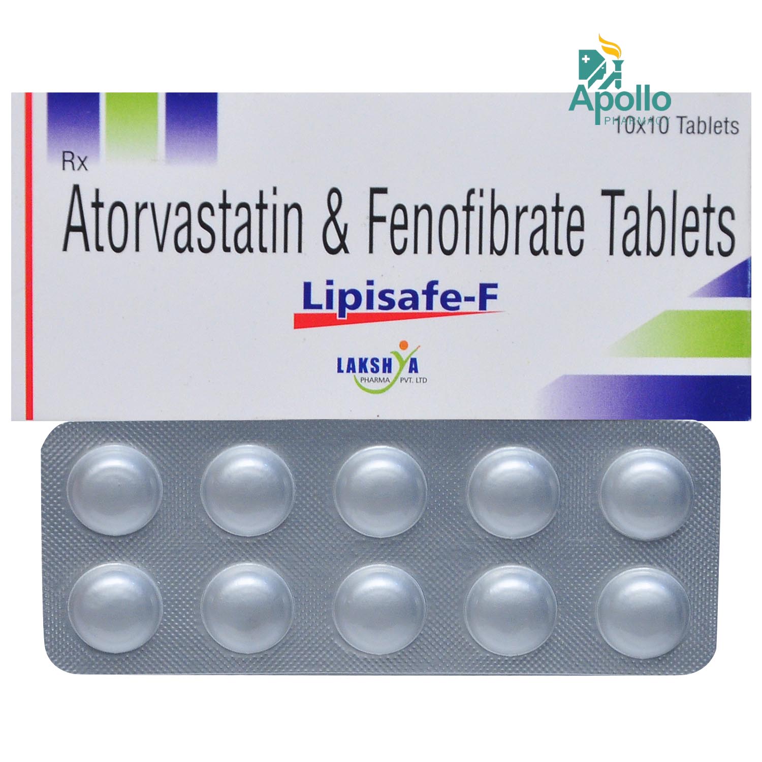 Lipisafe-F Tablet 10's, Pack of 10 TABLETS Lipisafe-F Tablet 10's, Pack of 10 TABLETS